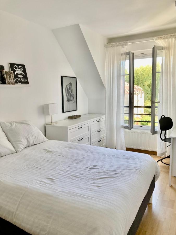 Comfy Flat 7 Min Away From Disney Apartment Serris Bagian luar foto